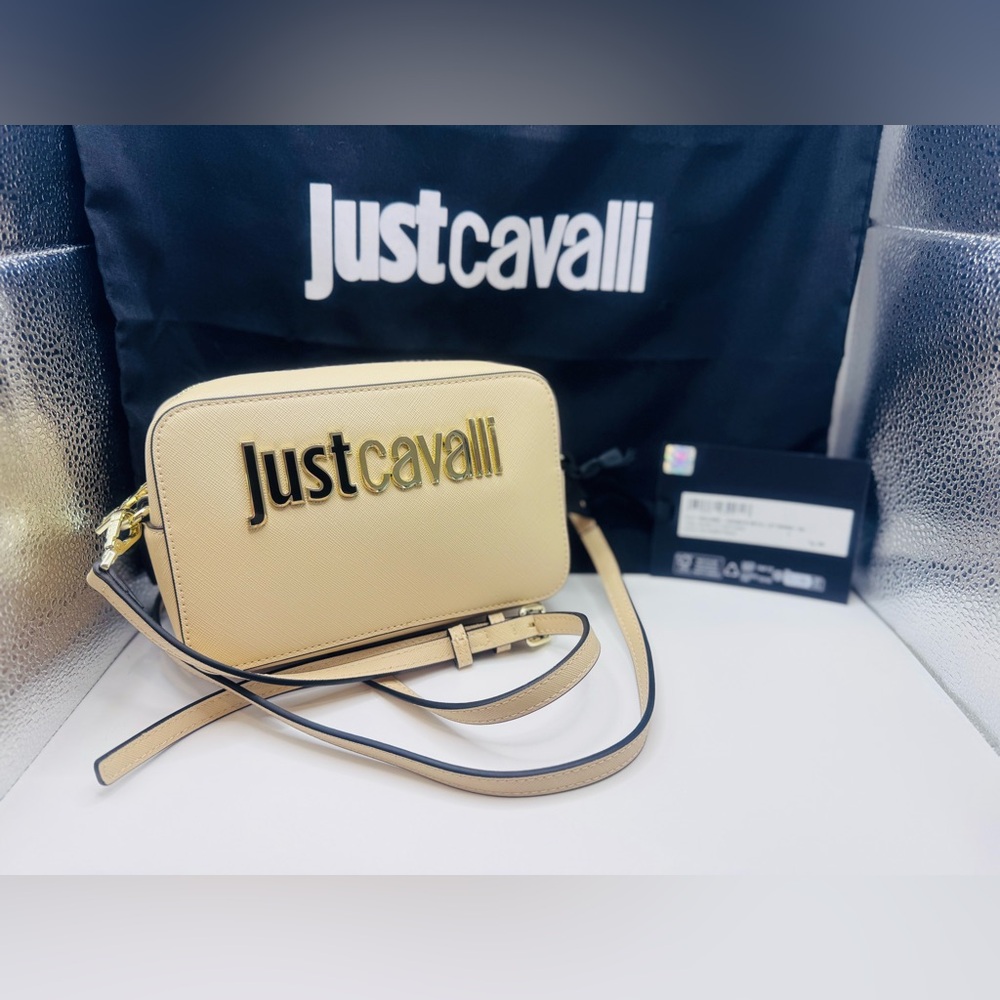 Roberto Cavalli “Just Cavalli” Mini Range B Crossbody Bag NWT!! - Picture 6 of 16